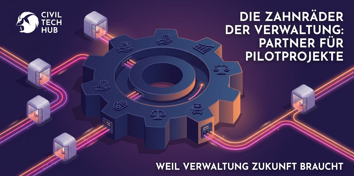 Zahnrad als Symbol für den strukturierten Weg zur CTH-Kommune